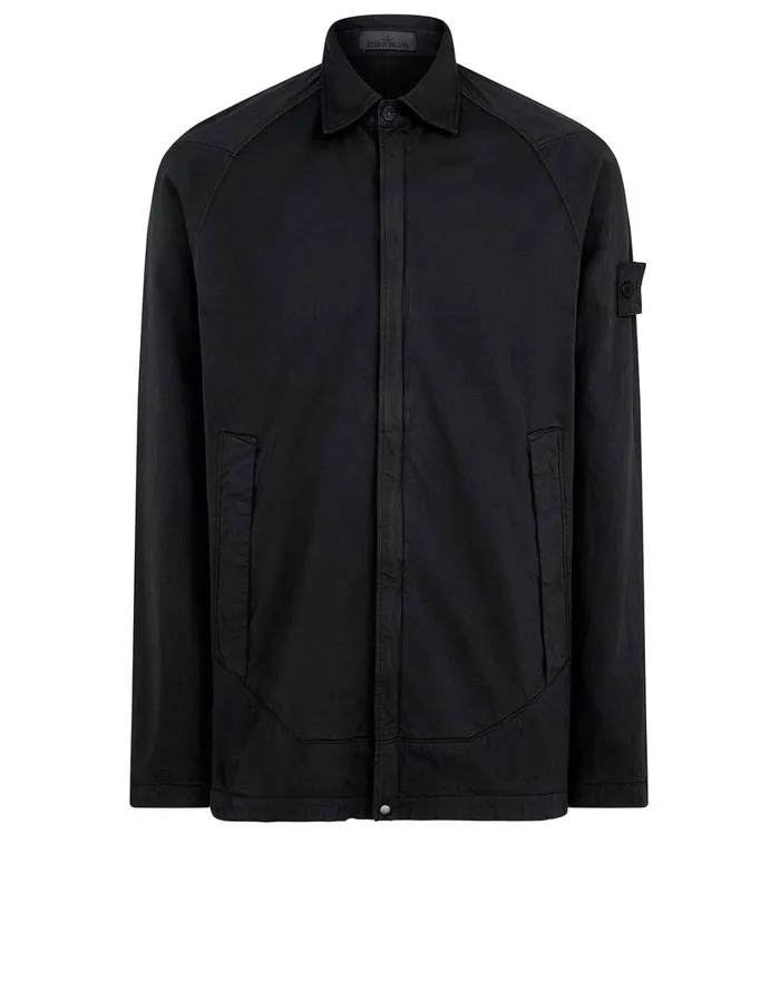 116F4 Overshirt In NavyOvershirts Navy Mens Stone Island Overshirts