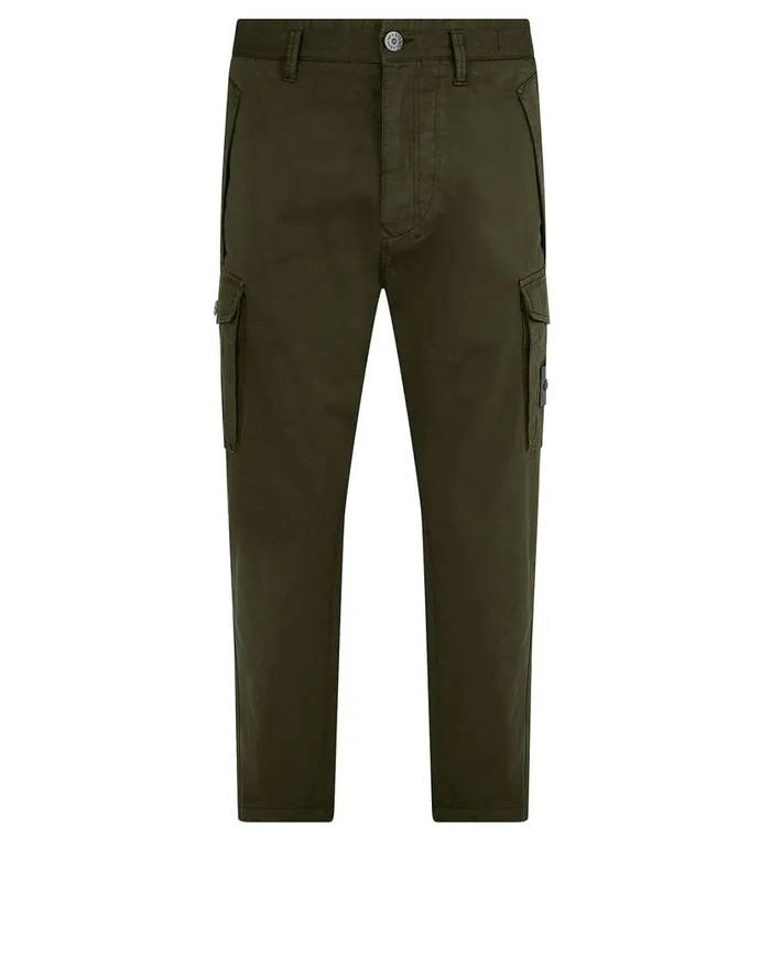 326F4 Cargo Pants In KhakiTrousers Khaki Mens Stone Island Trousers