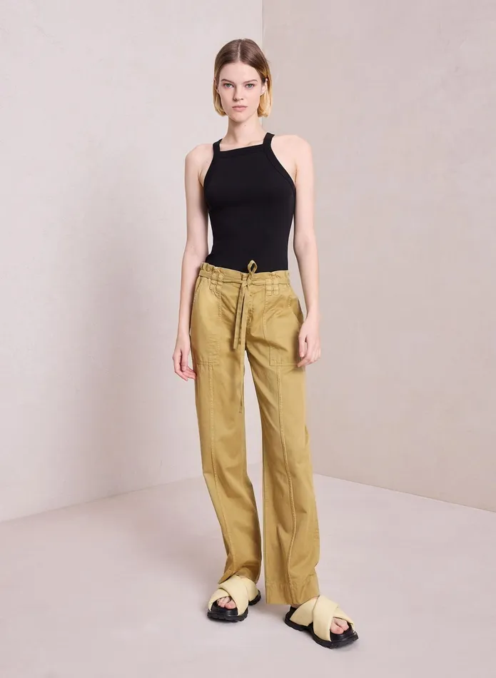ALC Bottoms Augusta Cotton Twill Pant Olivine 8211 Women