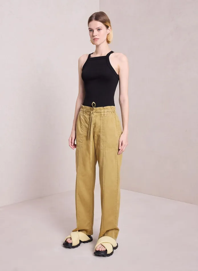 ALC Bottoms Augusta Cotton Twill Pant Olivine 8211 Women