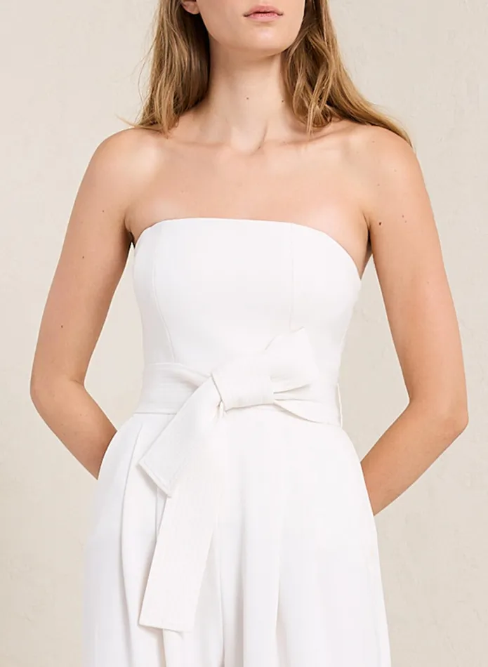 ALC Bottoms Elsie Strapless Jumpsuit White 8211 Women