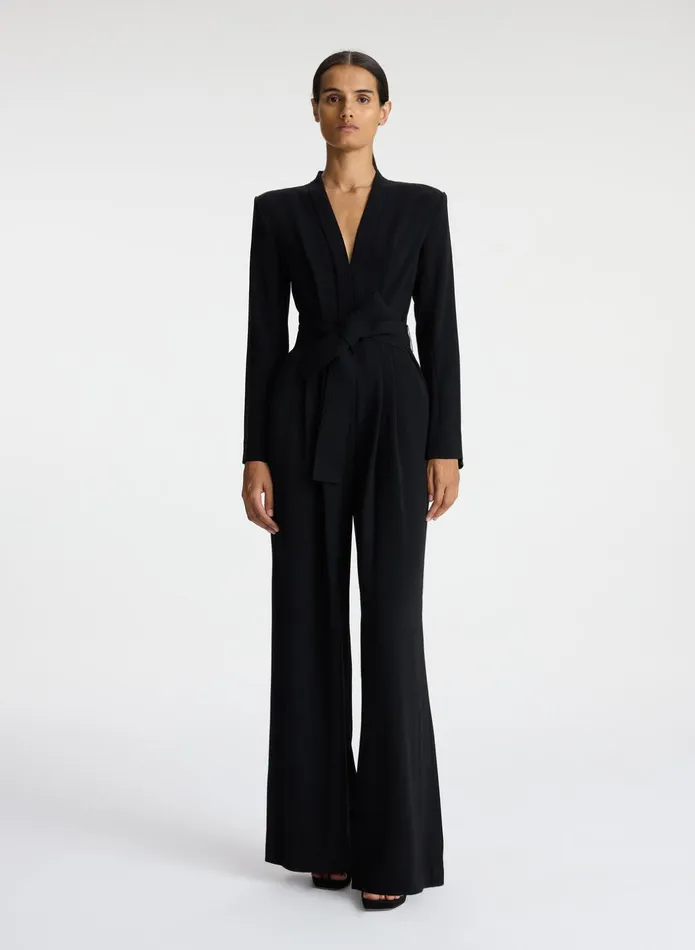 ALC Bottoms Kieran Ii WideLeg Jumpsuit Black 8211 Women