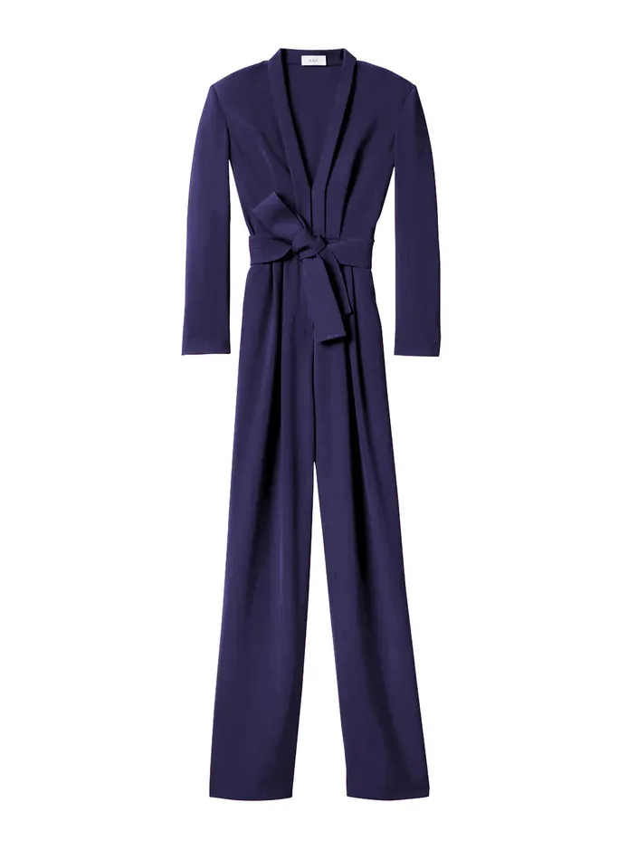 ALC Bottoms Kieran Ii WideLeg Jumpsuit Deep Plum 8211 Women