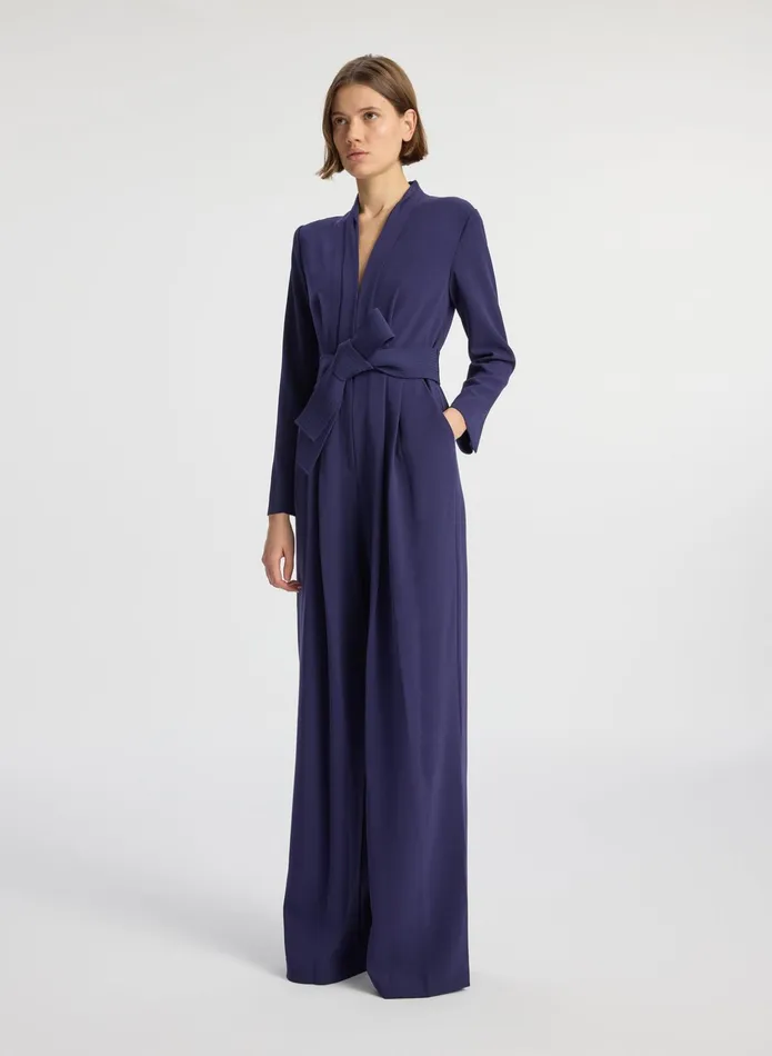ALC Bottoms Kieran Ii WideLeg Jumpsuit Deep Plum 8211 Women