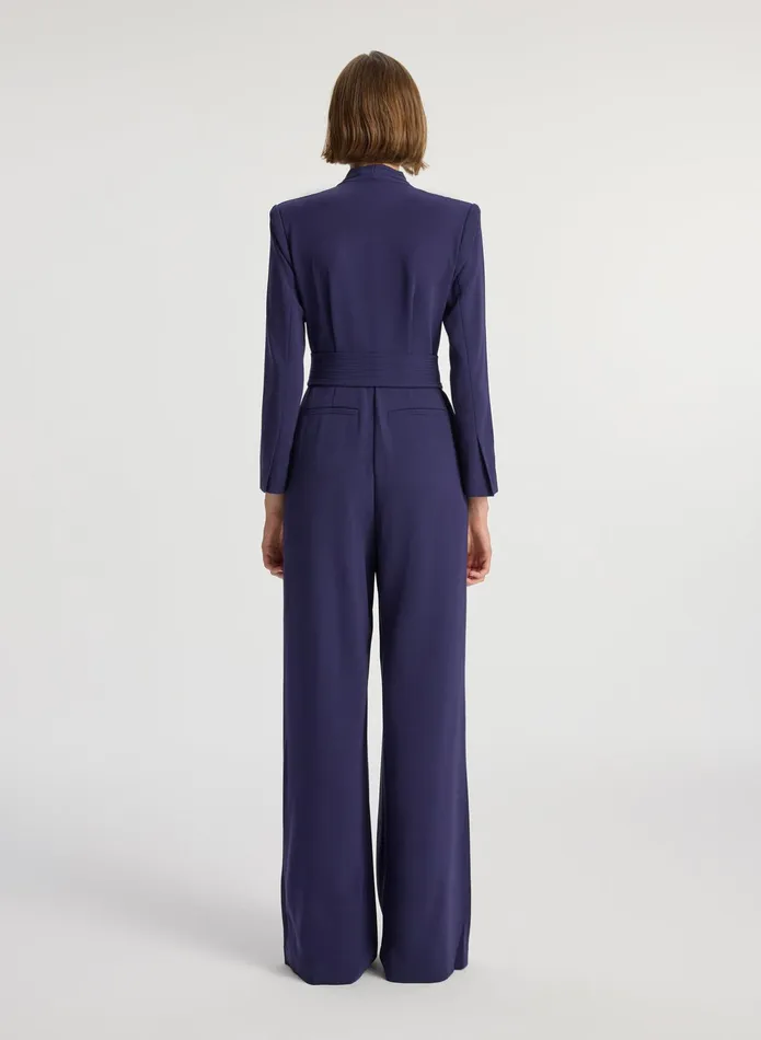 ALC Bottoms Kieran Ii WideLeg Jumpsuit Deep Plum 8211 Women