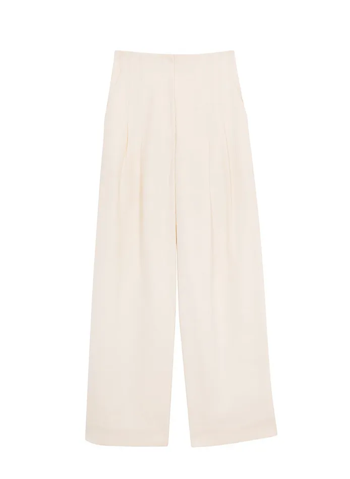 ALC Bottoms Mateo Linen Pant Ecru 8211 Women