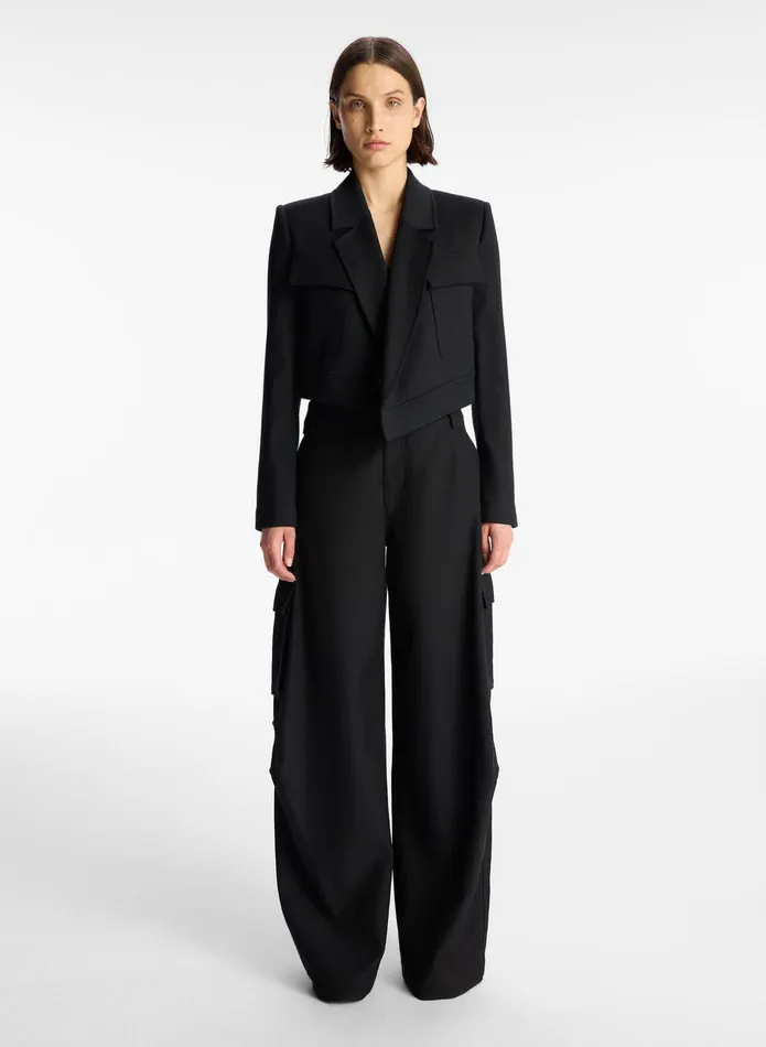 ALC Bottoms Megan Cargo Pant Black 8211 Women