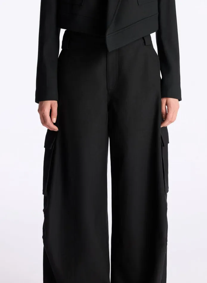 ALC Bottoms Megan Cargo Pant Black 8211 Women