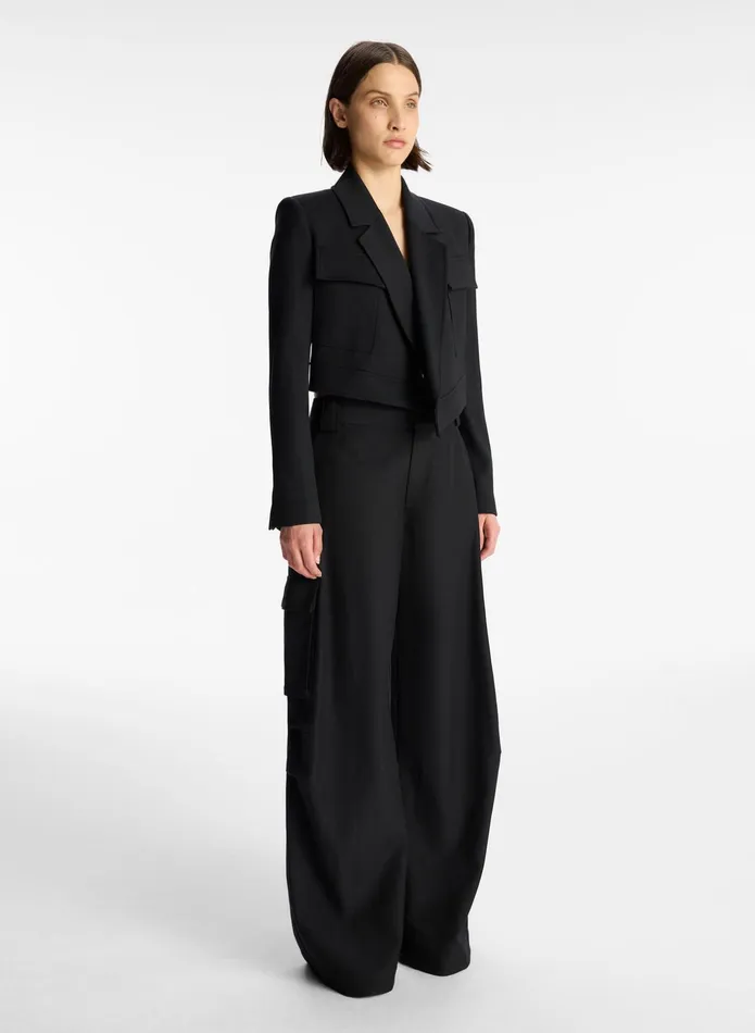 ALC Bottoms Megan Cargo Pant Black 8211 Women