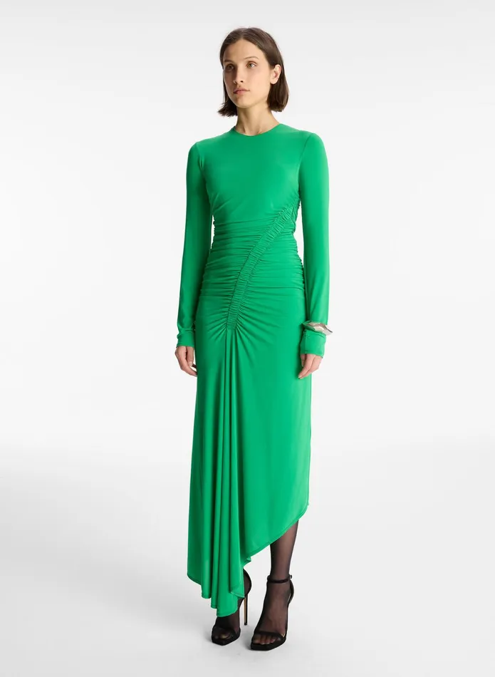 ALC Dresses Adeline Jersey Midi Dress Fern 8211 Women