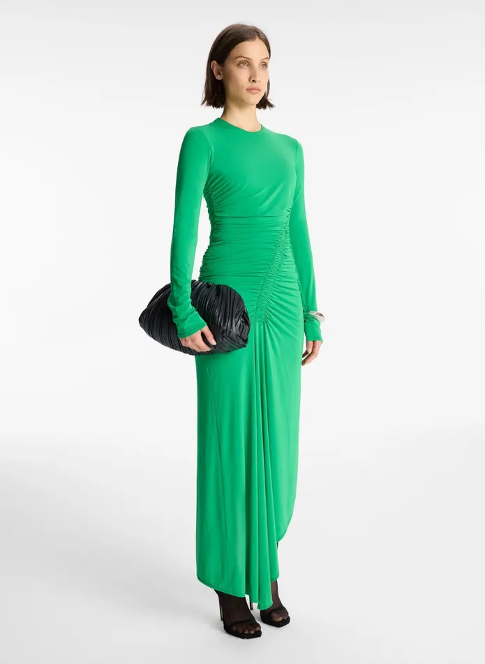 ALC Dresses Adeline Jersey Midi Dress Fern 8211 Women