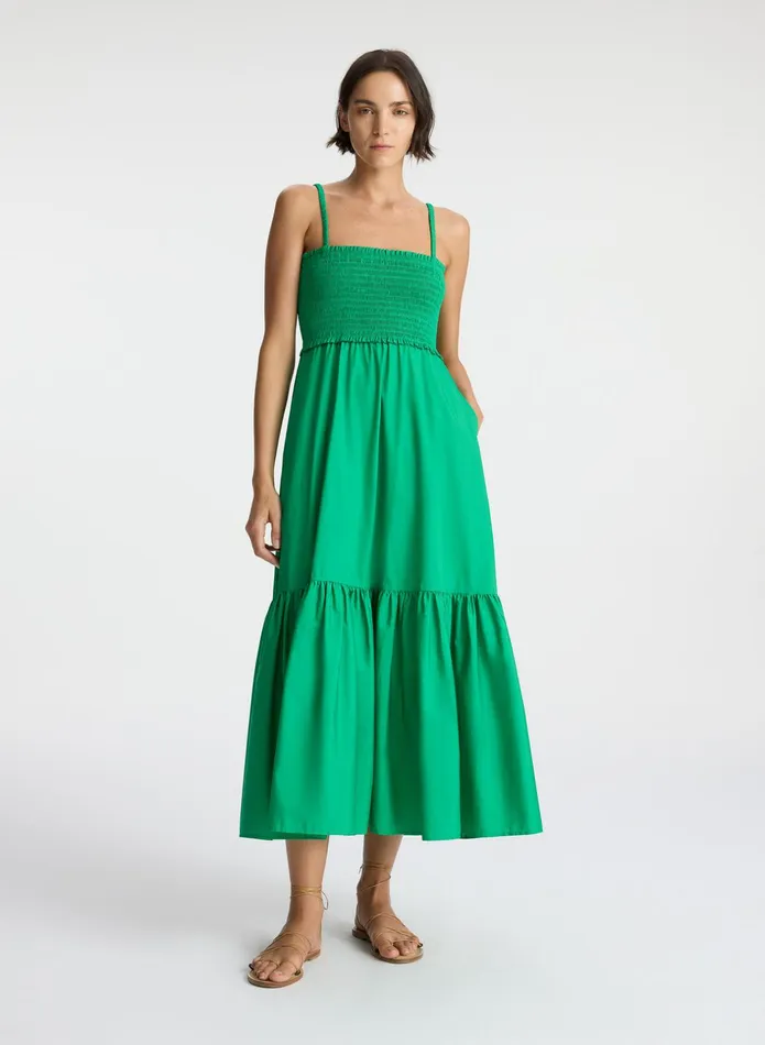 ALC Dresses Austyn Cotton Dress Verde 8211 Women
