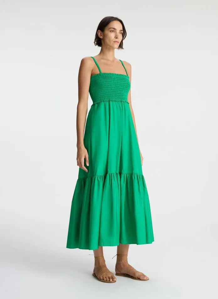 ALC Dresses Austyn Cotton Dress Verde 8211 Women