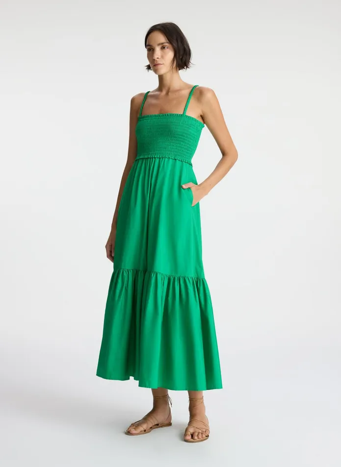 ALC Dresses Austyn Cotton Dress Verde 8211 Women