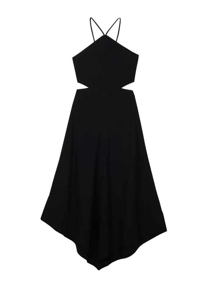 ALC Dresses Beck Cotton Twill Dress Black 8211 Women
