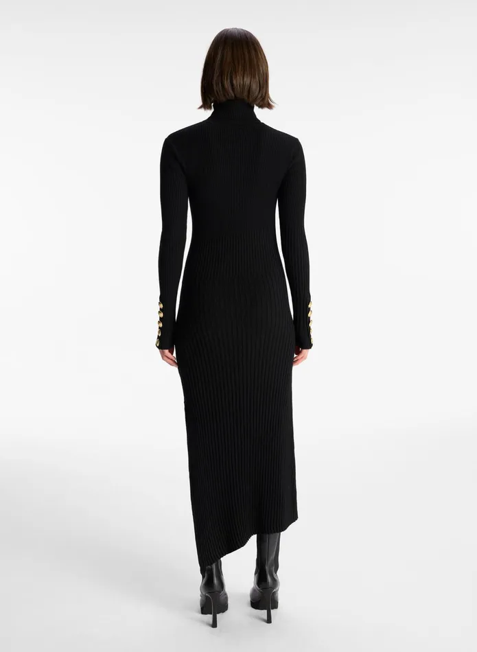 ALC Dresses Emmy Ii Stretch Wool Dress Black 8211 Women