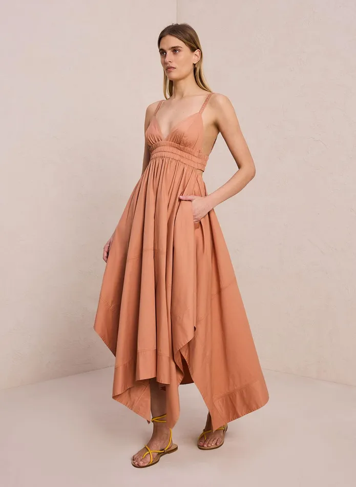 ALC Dresses Rosie Cotton Midi Dress Torta 8211 Women