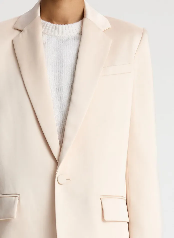 ALC Jackets and Coats Axel Satin Jacket Light Buff 8211 Women