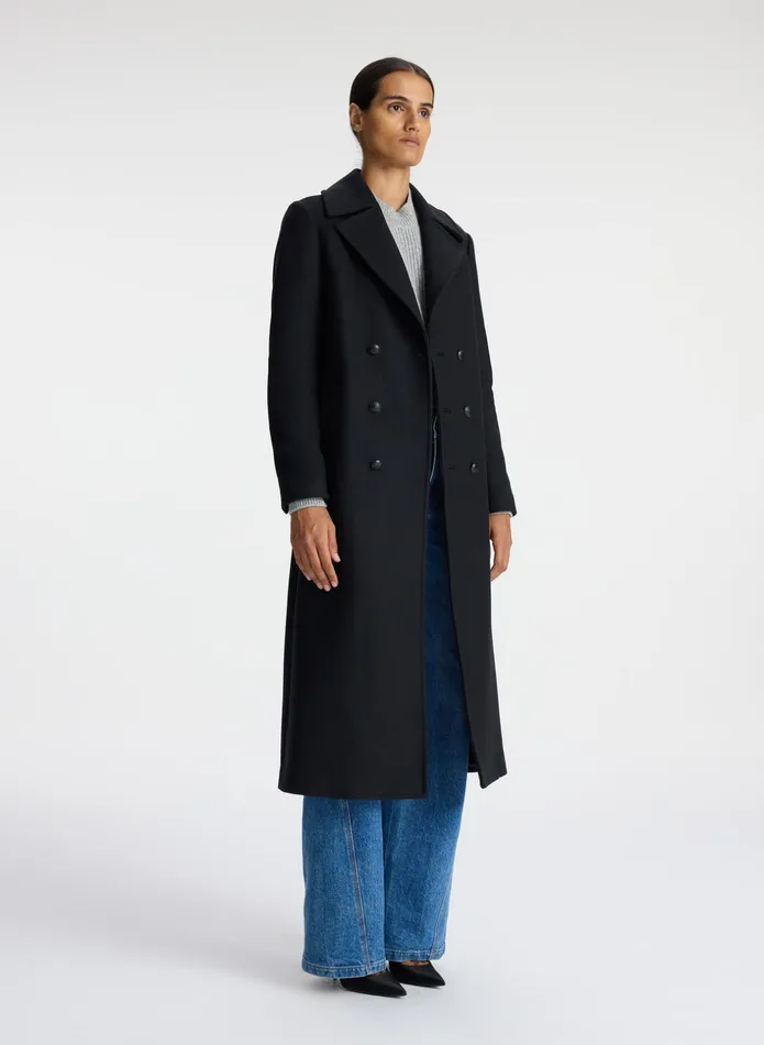 ALC Jackets and Coats Kensington Wool Coat Deep Navy 8211 Women