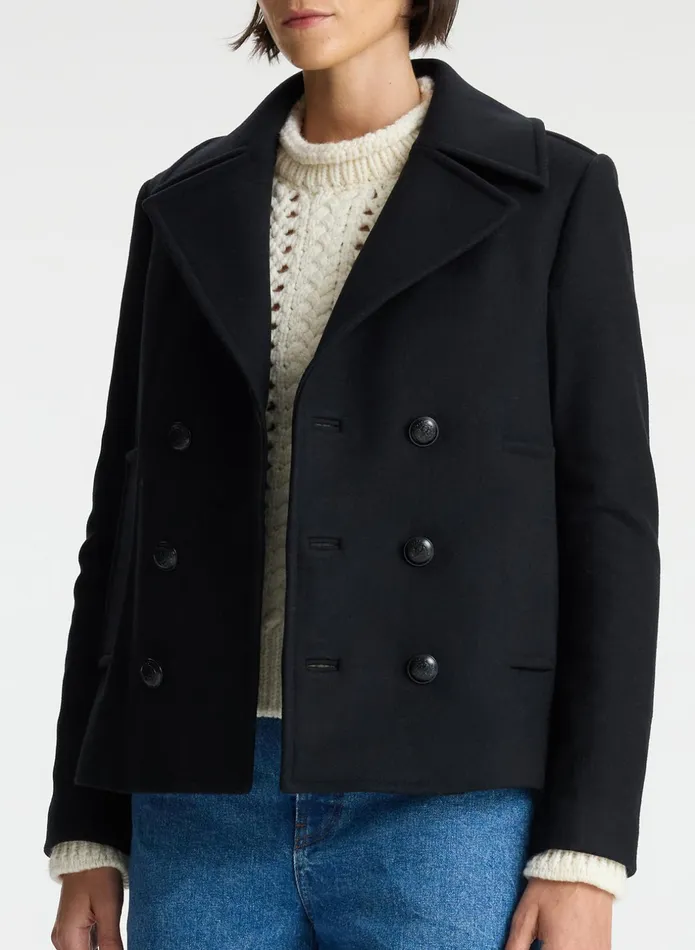 ALC Jackets and Coats Kensington Wool Jacket Deep Navy 8211 Women