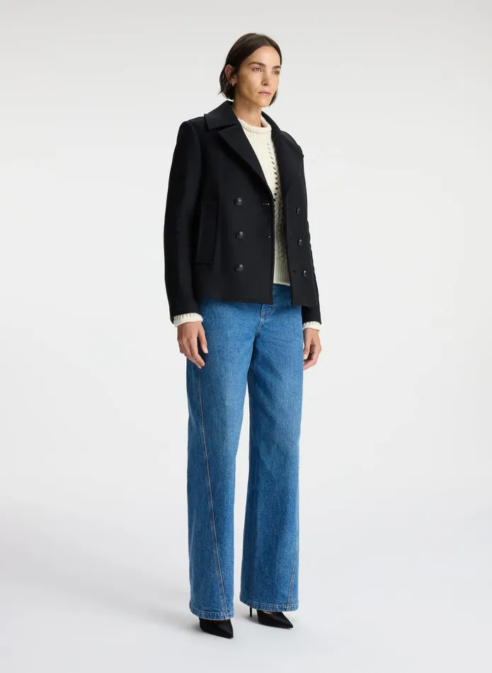 ALC Jackets and Coats Kensington Wool Jacket Deep Navy 8211 Women