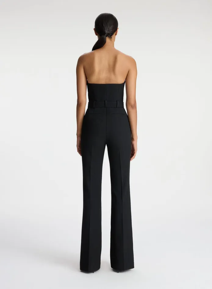 ALC Jumpsuits Kate Strapless Jumpsuit Black 8211 Women