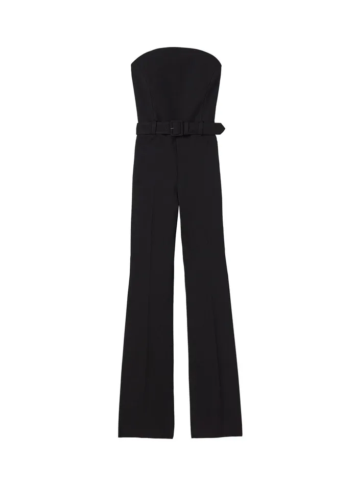 ALC Jumpsuits Kate Strapless Jumpsuit Black 8211 Women