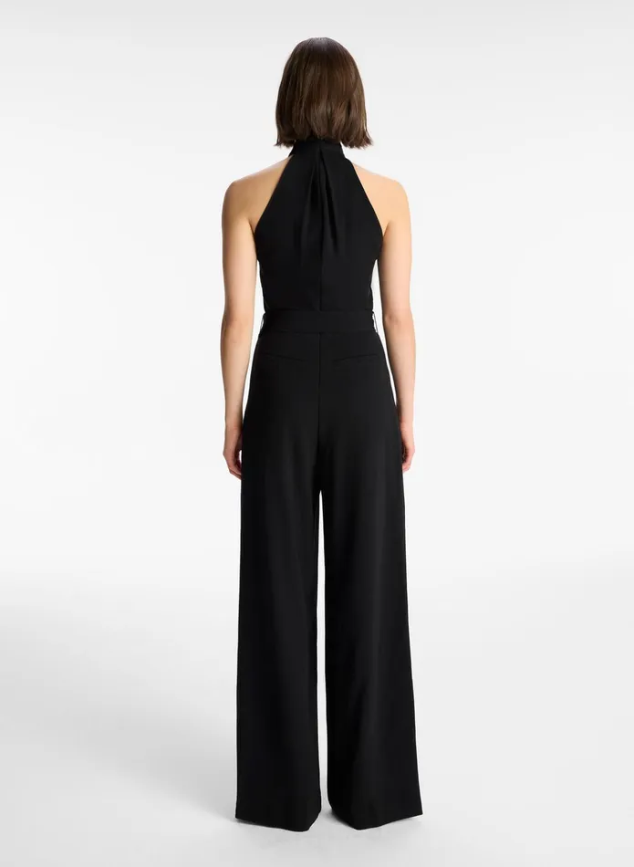 ALC Jumpsuits Murphy WideLeg Jumpsuit Black 8211 Women