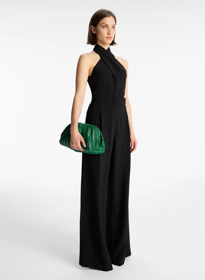 ALC Jumpsuits Murphy WideLeg Jumpsuit Black 8211 Women