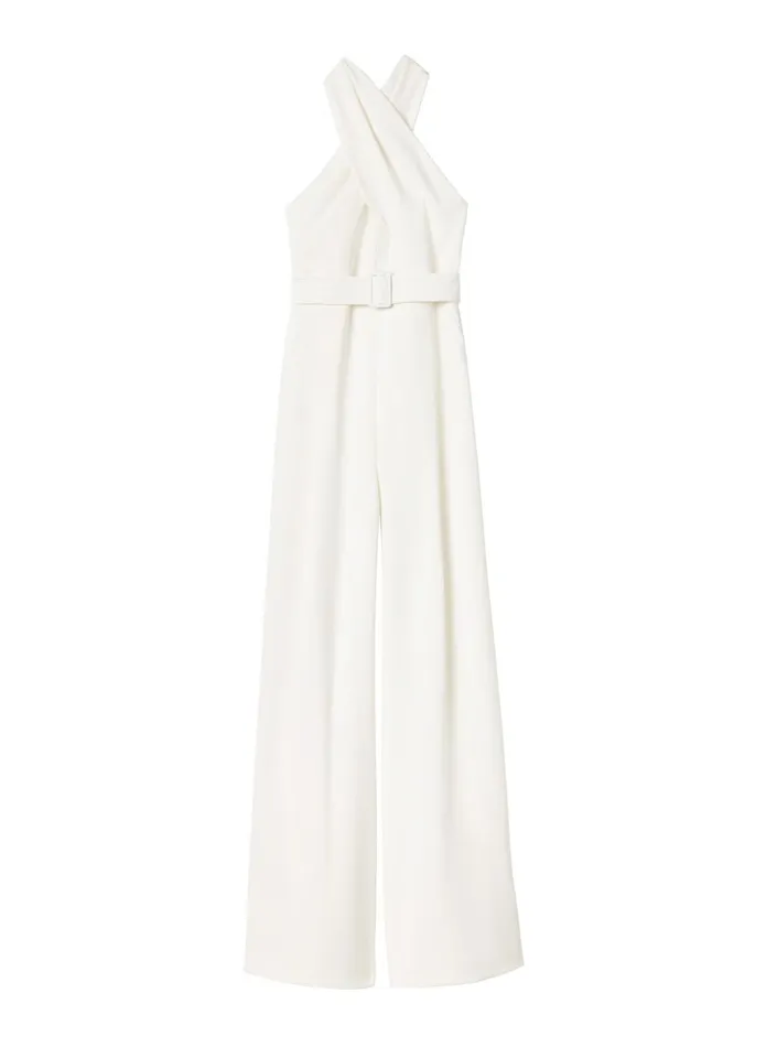 ALC Jumpsuits Murphy WideLeg Jumpsuit White 8211 Women
