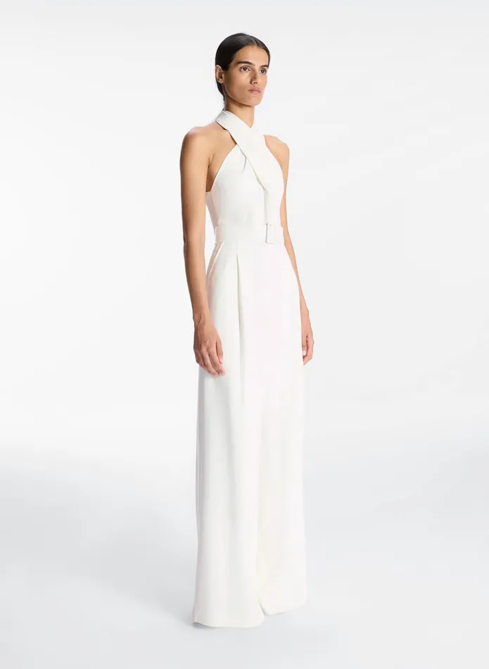 ALC Jumpsuits Murphy WideLeg Jumpsuit White 8211 Women