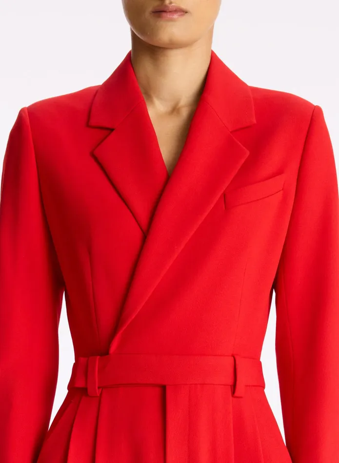 ALC Jumpsuits Tatum Cut Out Jumpsuit Ruby 8211 Women
