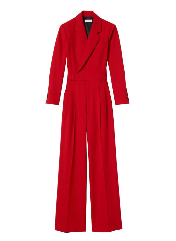 ALC Jumpsuits Tatum Cut Out Jumpsuit Ruby 8211 Women