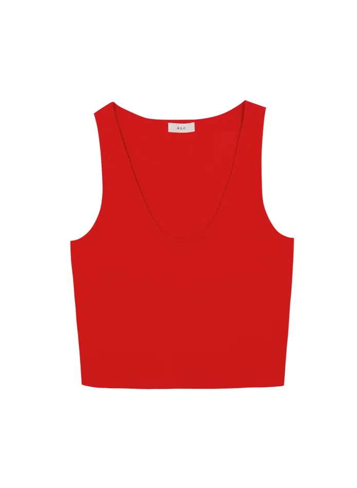 ALC Knitwear Cleo Knit Top Vibrant Red 8211 Women