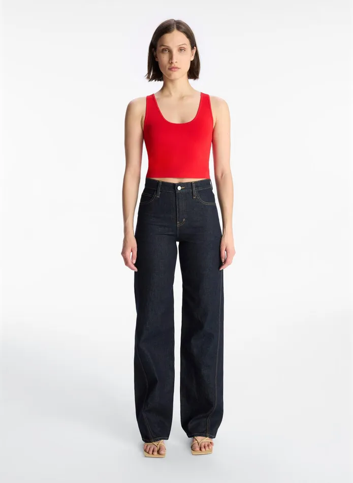 ALC Knitwear Cleo Knit Top Vibrant Red 8211 Women