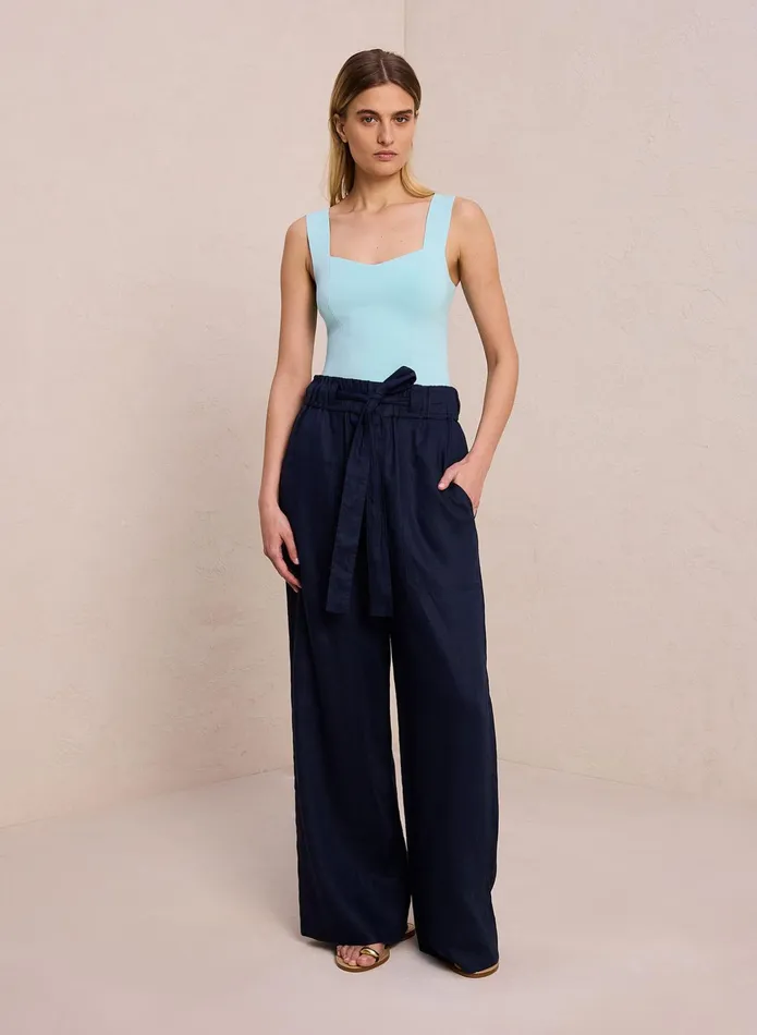 ALC Knitwear Jordana Knit Top Turquoise 8211 Women
