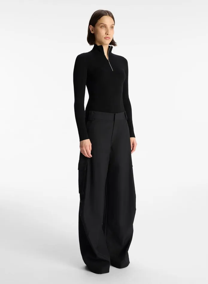 ALC Knitwear Piper Knit Top Black 8211 Women