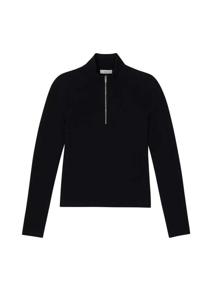 ALC Knitwear Piper Knit Top Black 8211 Women