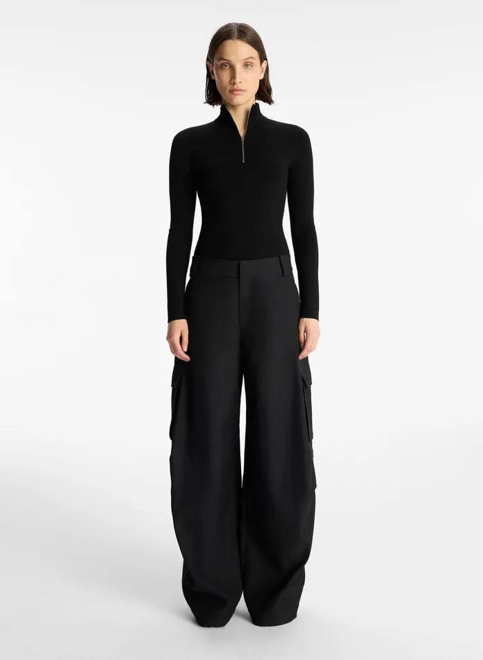 ALC Knitwear Piper Knit Top Black 8211 Women
