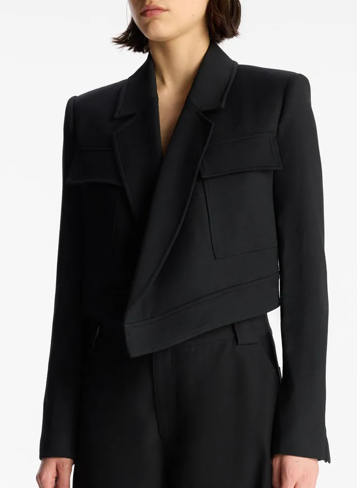 ALC Sets Reeve Cropped Jacket Black 8211 Women