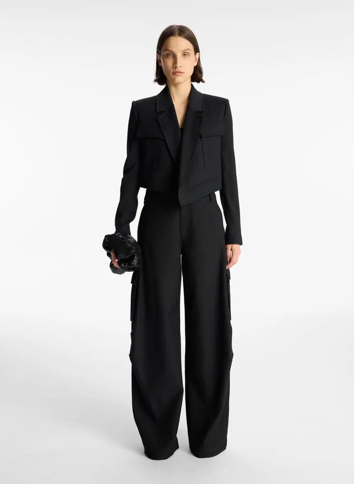 ALC Sets Reeve Cropped Jacket Black 8211 Women
