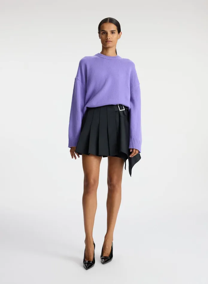 ALC Skirts Mara Pleated Mini Skirt Black 8211 Women