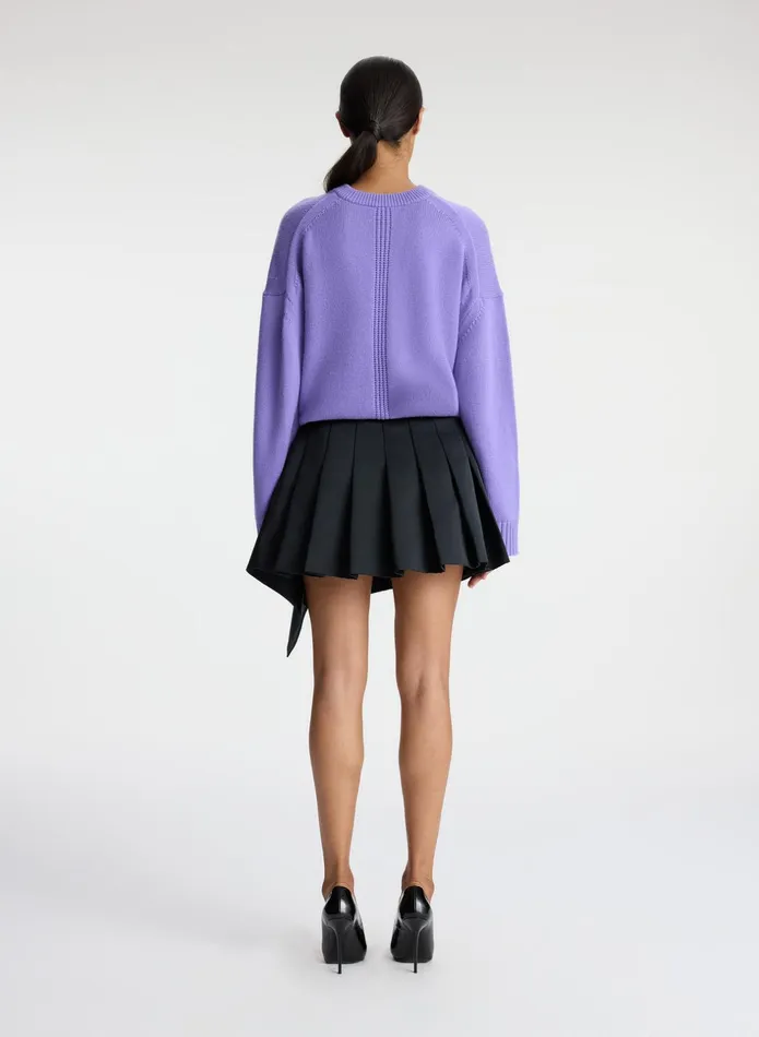 ALC Skirts Mara Pleated Mini Skirt Black 8211 Women