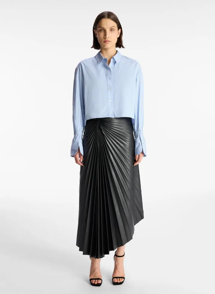 ALC Skirts Tracy Vegan Leather Skirt Black 8211 Women