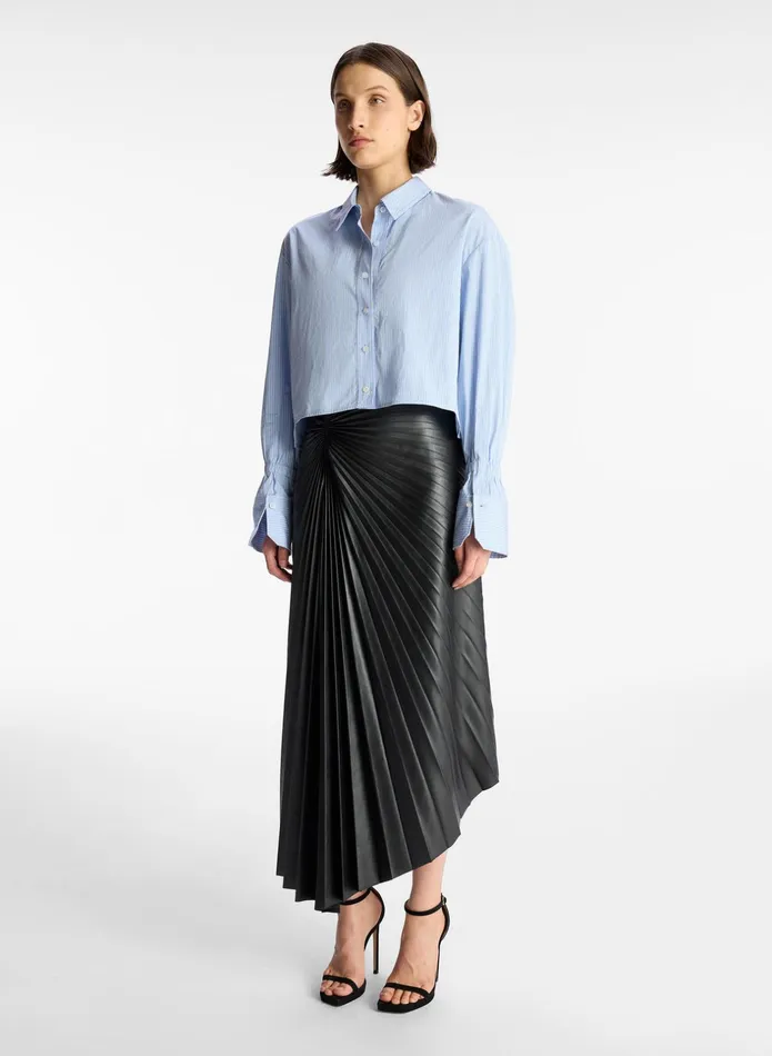 ALC Skirts Tracy Vegan Leather Skirt Black 8211 Women