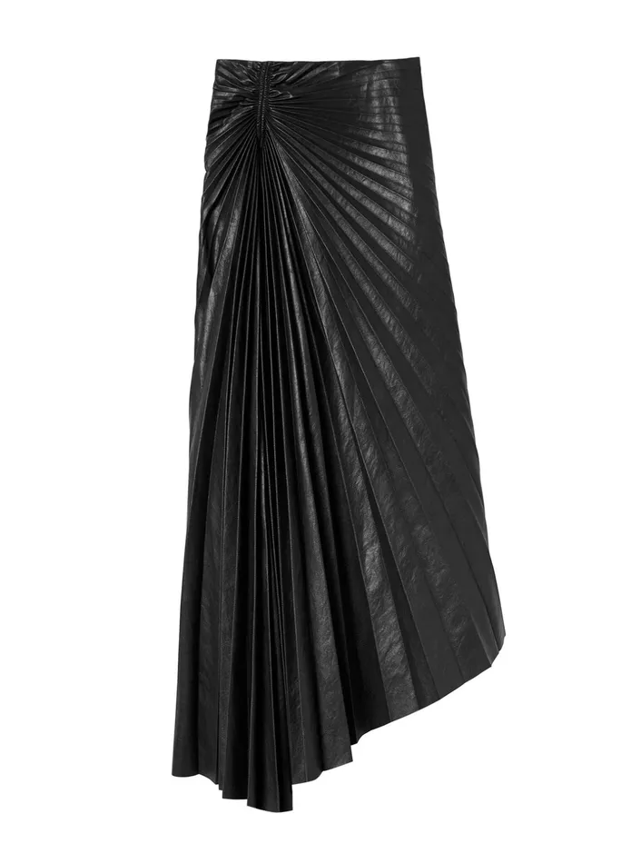 ALC Skirts Tracy Vegan Leather Skirt Black 8211 Women
