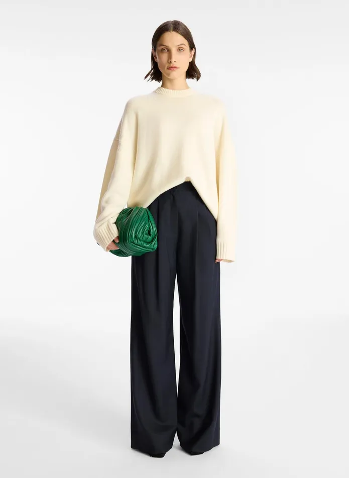 ALC Sweaters Ayden Wool Cashmere Sweater White 8211 Women
