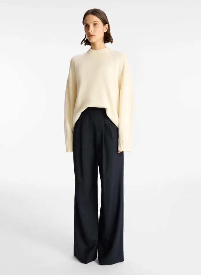 ALC Sweaters Ayden Wool Cashmere Sweater White 8211 Women