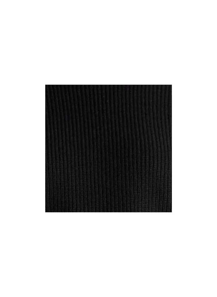 ALC Sweaters Brennan Cropped Wool Sweater Black 8211 Women
