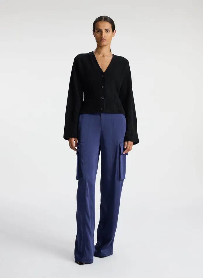 ALC Sweaters Henry Cashmere Cardigan Black 8211 Women